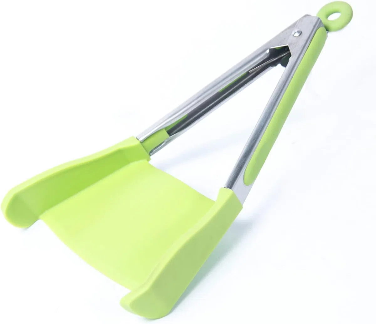 Juego de Utensilios de Cocina, Los Utensilios De Cocina Fijaron 2 En 1 Herramientas 2pcs del Silicón del Marco Resistente Al Calor Antiadherente
