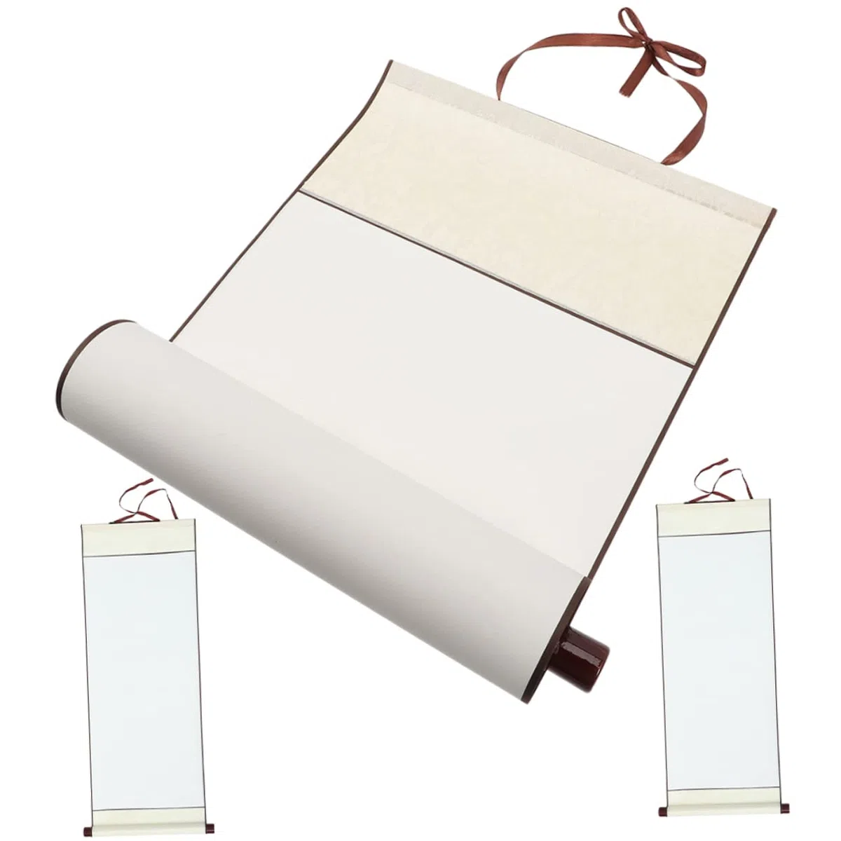 MAGICLULU Papel De Caligrafía China Rollos Para Pintura y Escritura Juego De 3 Piezas 30x67 Cm Papel Antiguo y Envejecido Adecuado Para Artistas y Estudiantes Talleres y Prácticas Artísticas