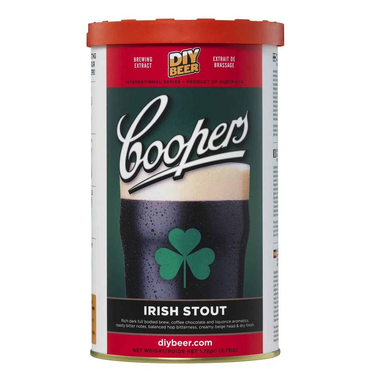 Coopers - Juego de elaboración propia de cerveza casera concentrada