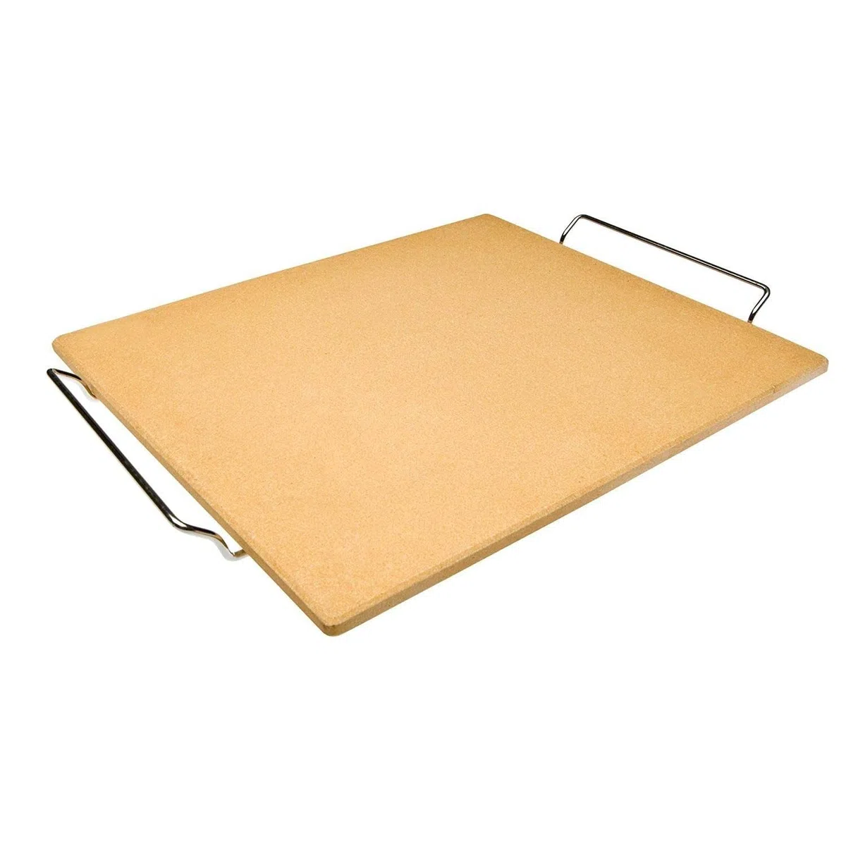 Ibili 784338 piedra para pizza rectangular piedra Orange 38 cm x 30 cm x 1 cm
