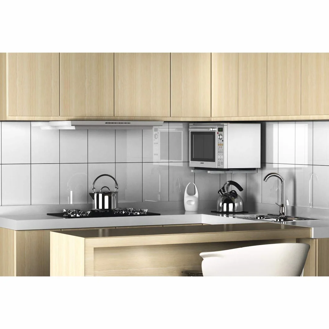 XAVAX | Soporte de pared para microondas y hornos grill, (Hasta 30 kg de carga máxima, Medidas ajustables, Montaje sencillo), Color Blanco