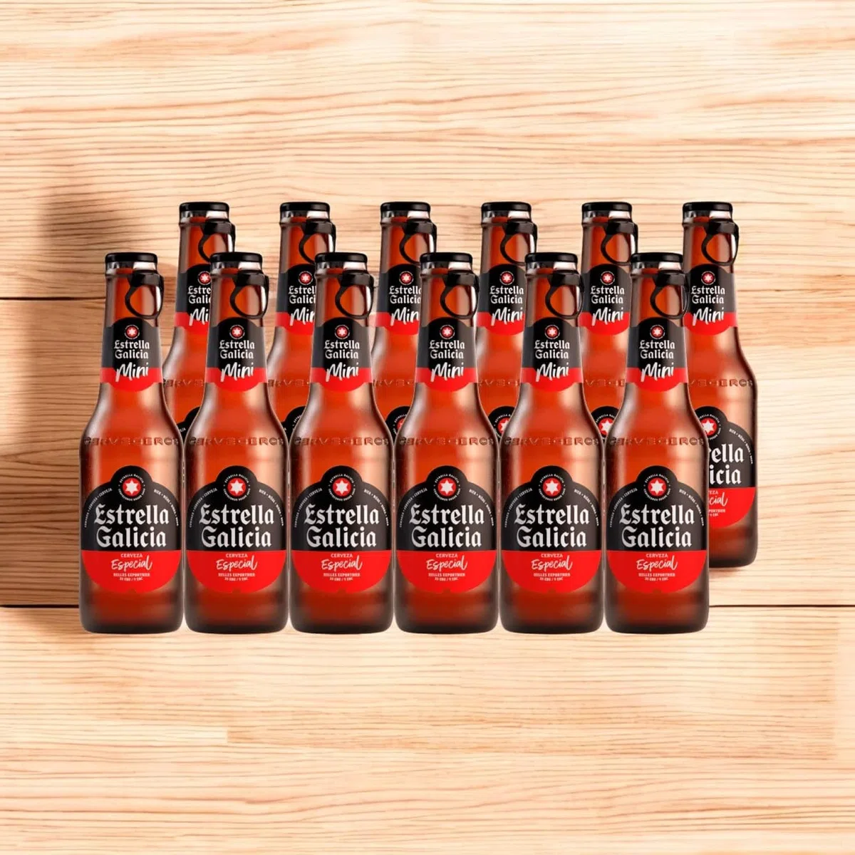 Caja Regalo Personalizada Cerveza 12 Botellines Regalo Hombre Padre Día del Padre Cumpleaños