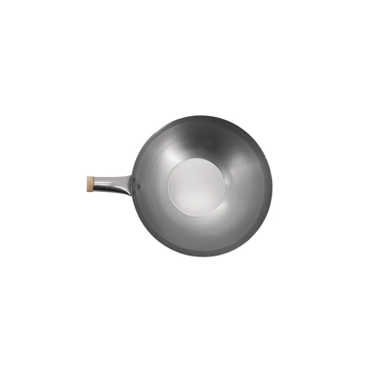 Vogue K296 WOK, fondo plano hecho de acero suave, 32,4 cm de diámetro