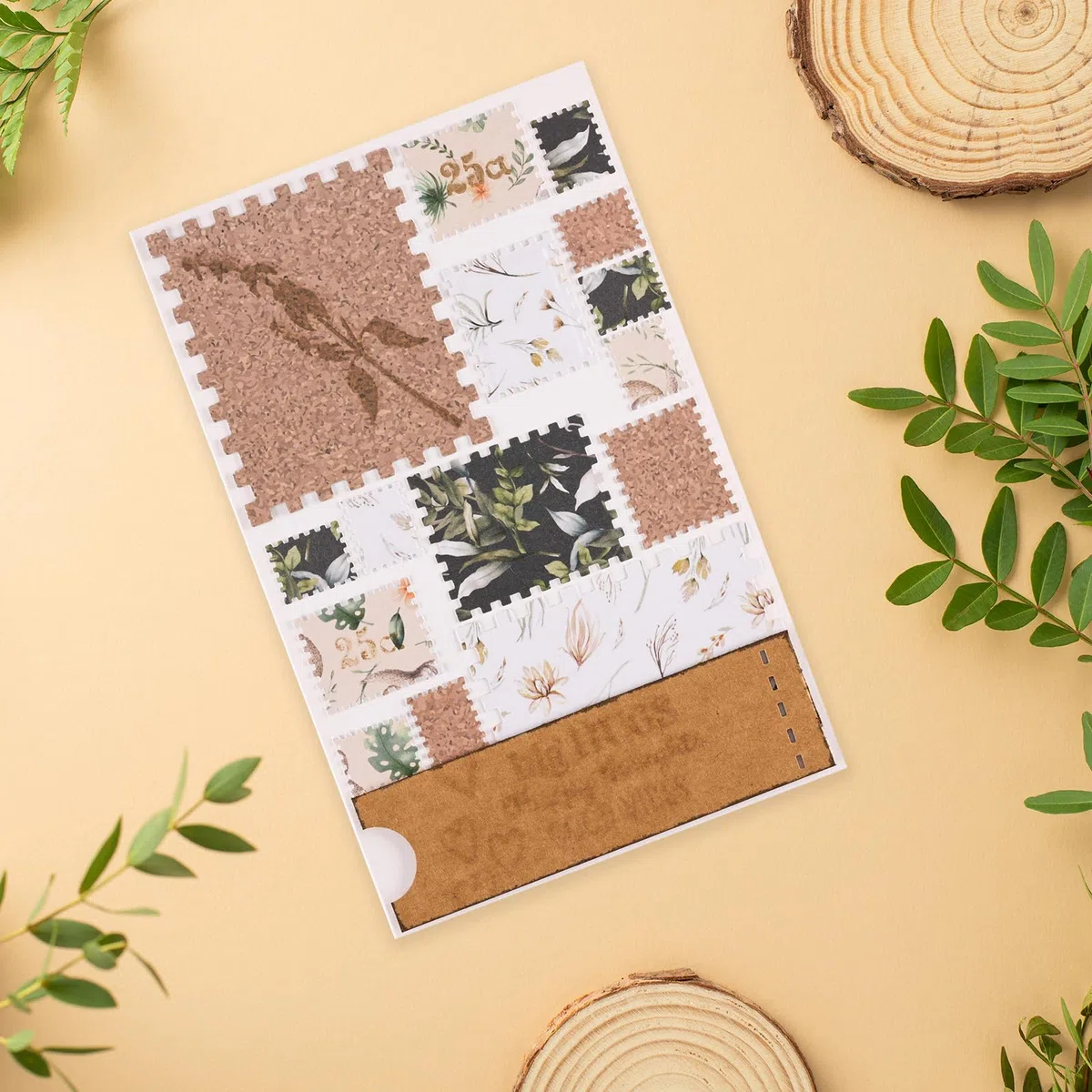 Vaessen Creative Heavy-Duty Perforadora Sello Postal - 5,3 x 6,4 cm - Cortadora y Troqueladora para Manualidades - Tarjetas, Papel Retráctil, DIY, Álbumes de Recortes y Invitaciones