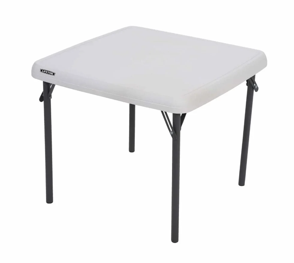 Lifetime 80425 Mesa Plegable Infantil, Crema, 61 x 61 x 54 cm