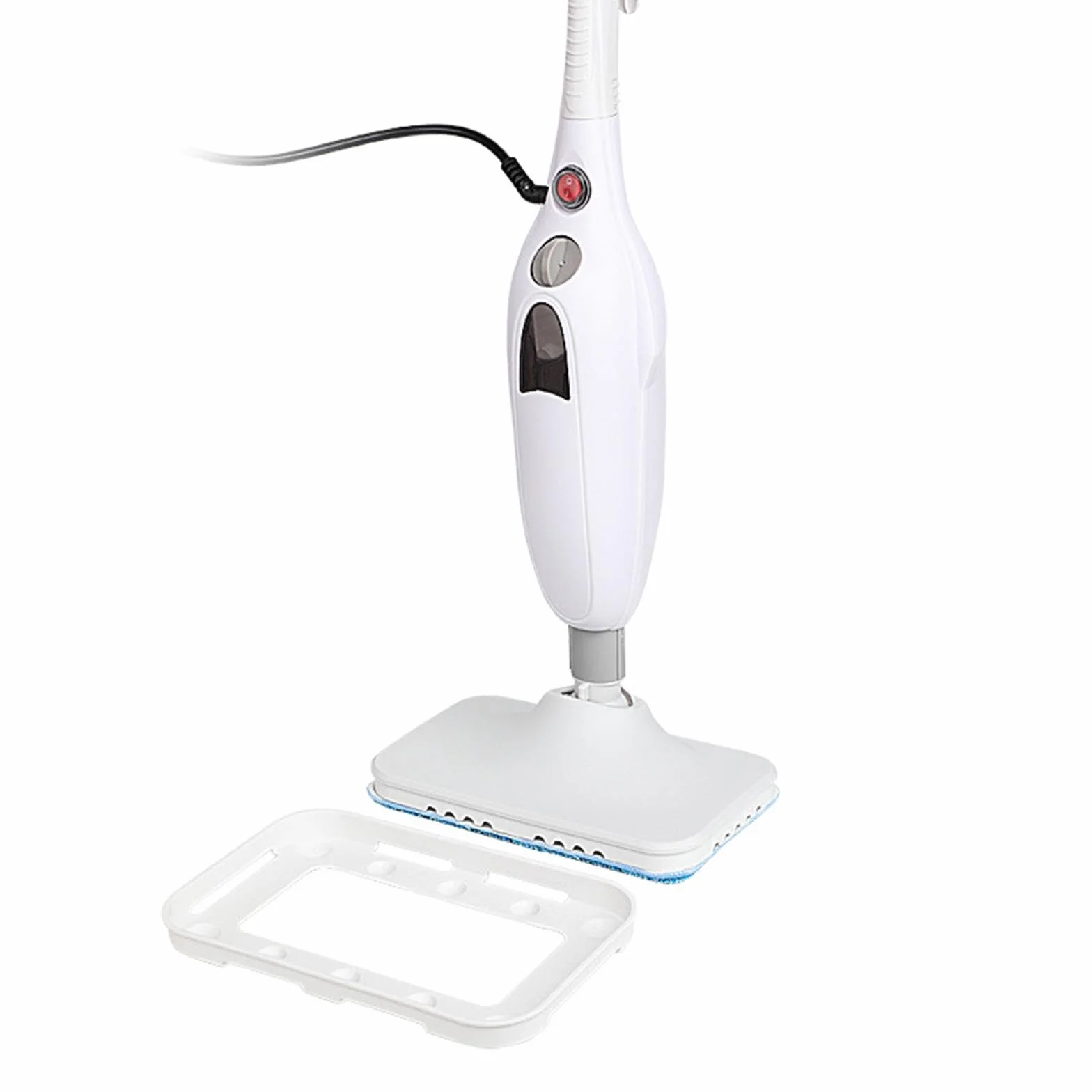 Milageto Vaporizador de Suelos Compacto Multiusos, Limpiador portátil y Ligero para Suelos de mármol, Madera, laminados y Piedra.