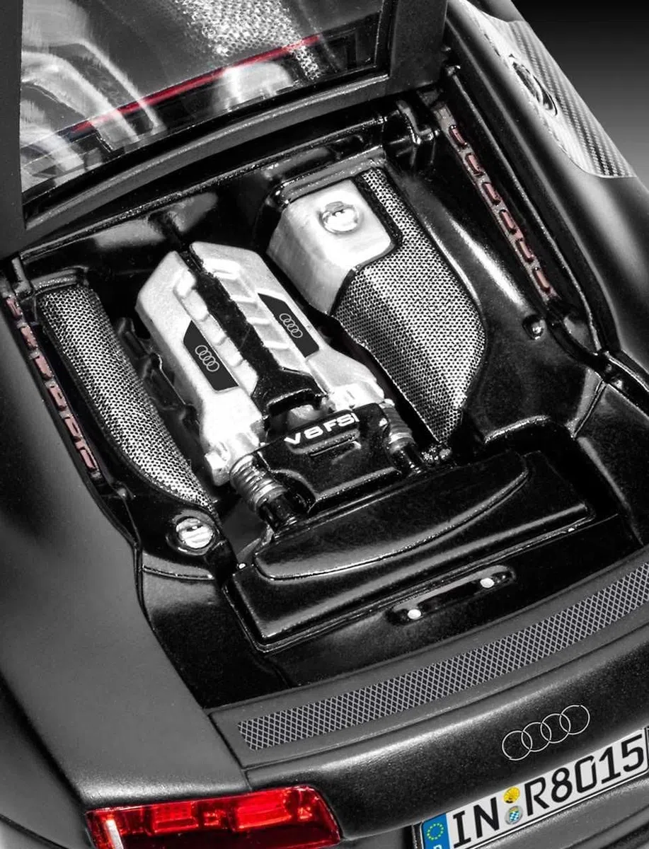 Revell - Maqueta Audi R8, Kit Modelo, 07057