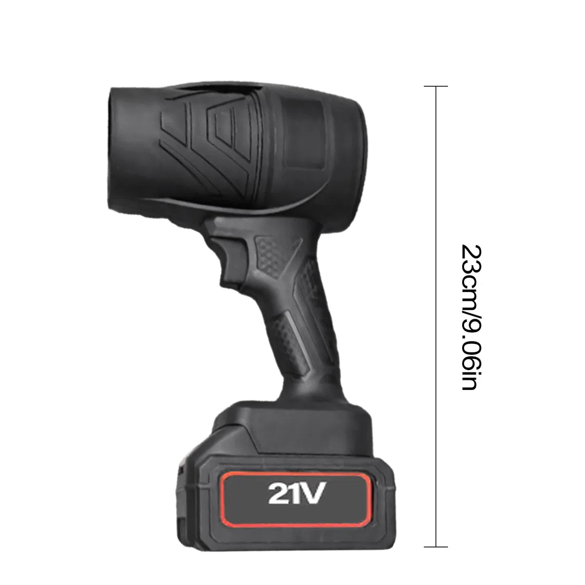 Soplador De Mano Ventilador de Mano Eléctrico Portátil Inalámbrico Turbo | Soplador de hojas eléctrico Para Jardín Patio Nieve Paisajismo Exterior Otoño Invierno Garaje