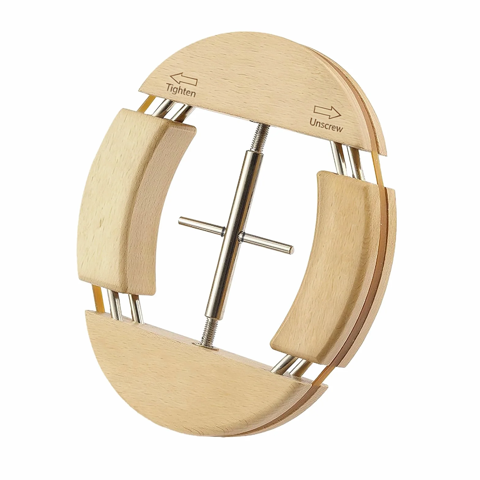 Estirador de Sombreros de Madera Natural de Cuatro Direcciones, Ensanchador de Sombreros, Horma para Sombreros de Fieltro, Paja, Lana, Gorras de Béisbol – de 18,5 a 24 cm para Hombre y Mujer
