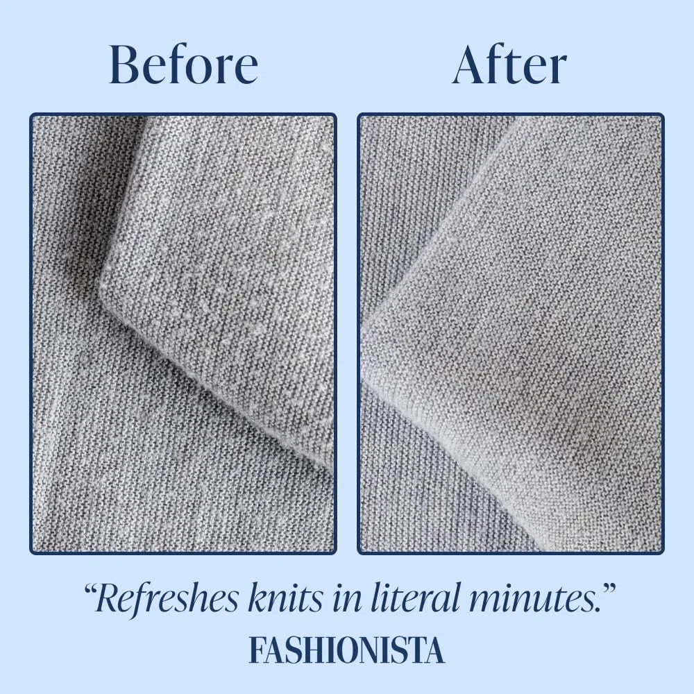 Nori Afeitadora de Tela – Removedor de Pelusas para Ropa y Muebles, removedor de Pastillas de sofá, removedor de Pastillas de suéter, afeitadora de Ropa con 6 Cuchillas de precisión, inalámbrica y