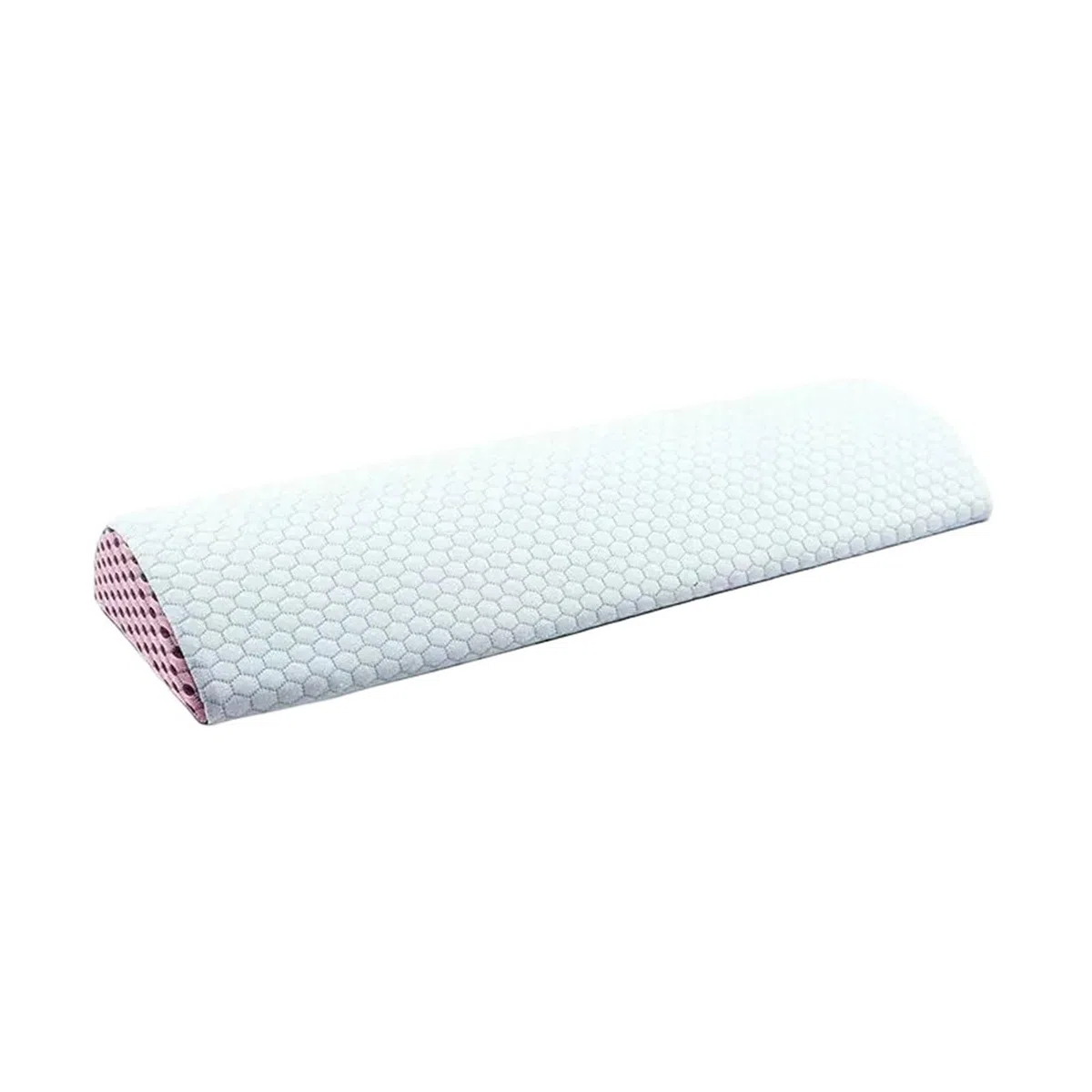 Almohada de Espuma viscoelástica for piernas: cojín elevación en Forma cuña Compatible con Soporte for piernas y Rodillas, Alivio del Dolor reducción la hinchazón(Pink)
