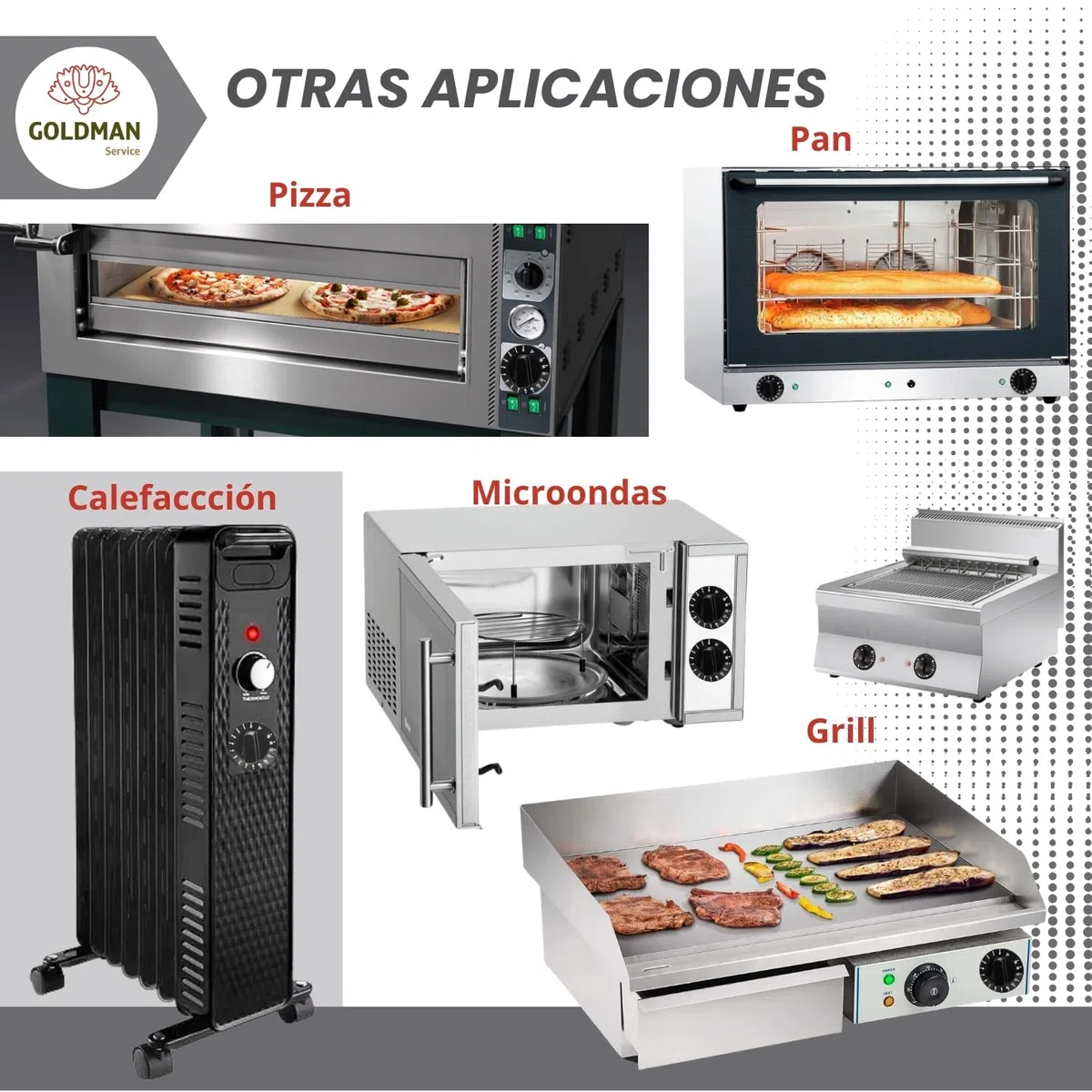 GOLDMAN SERVICE | Temporizador Interruptor Bipolar Mecánico para Tostadoras de Pan y Electrodomésticos de Hostelería y Hogar. Controlador Tiempo: 15 Minutos