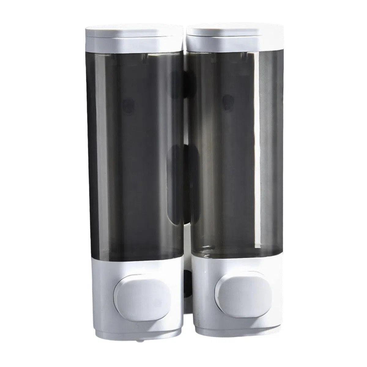 Dispensador de Jabón de Pared con Depósito Recargable Y Ventana Visible Bomba Manual Plástica Resistente para Baño Cocina Oficina Restaurante Escuela