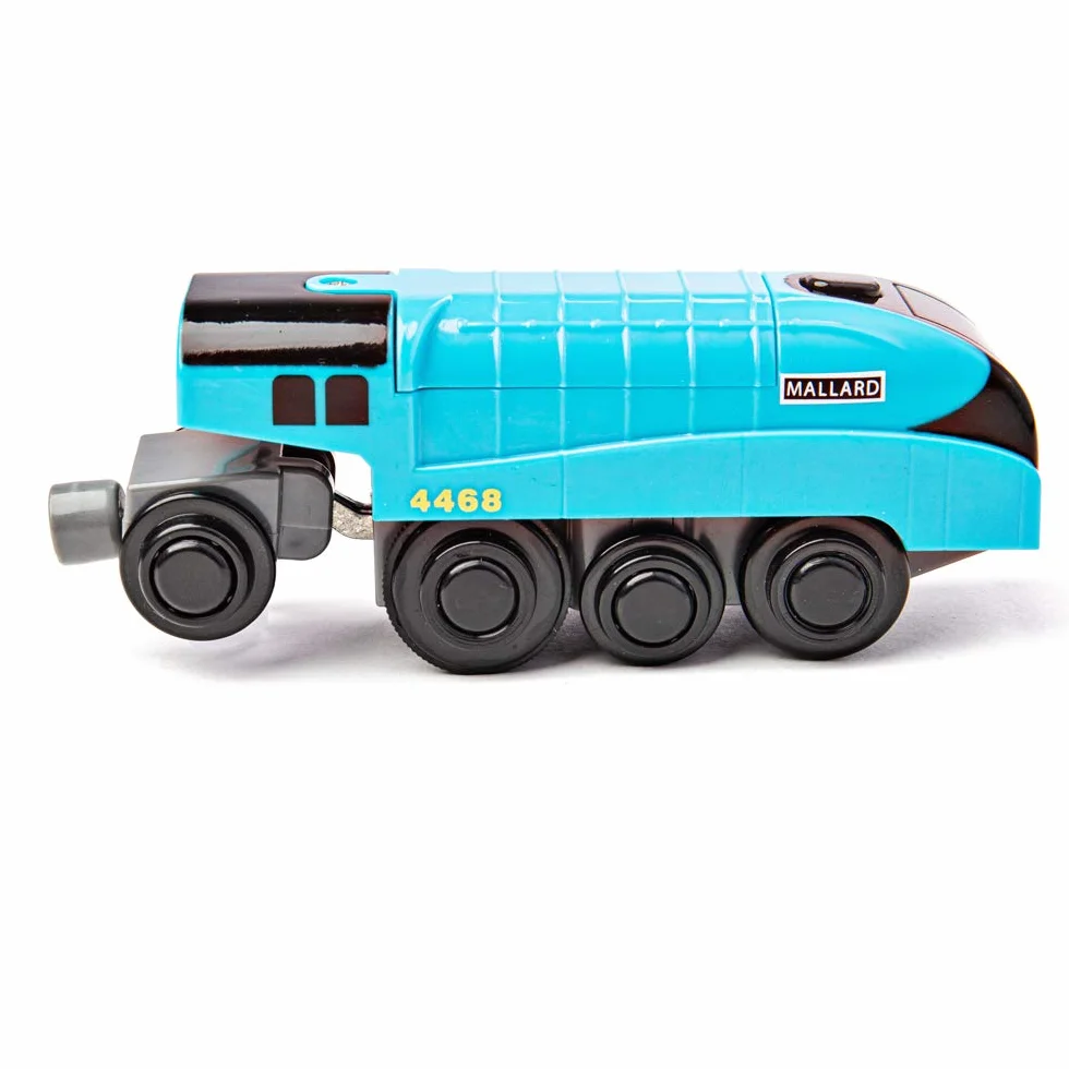 Bigjigs Rail Locomotora Mallard a Pilas