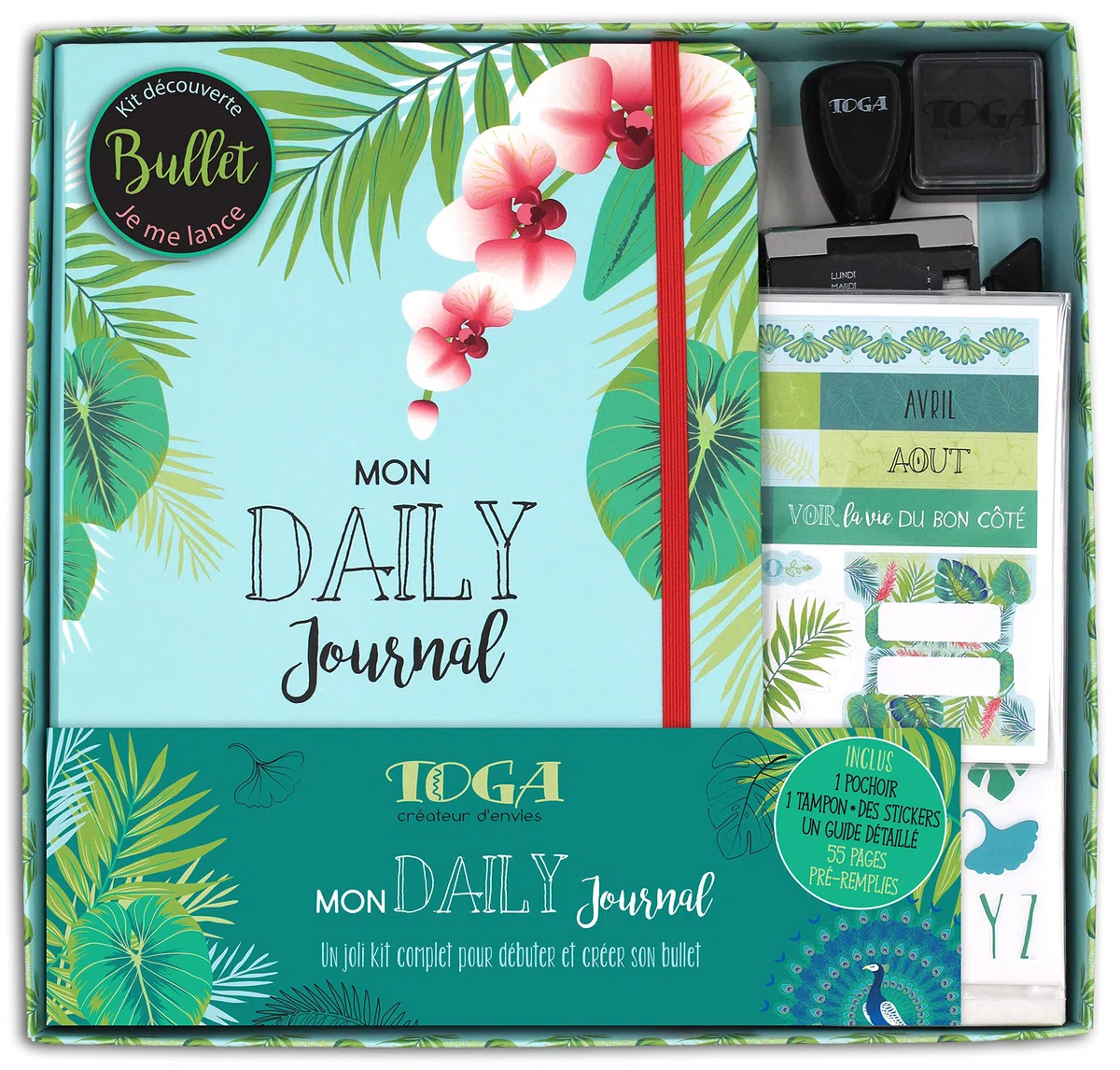 DRAEGER PARIS 1886 KT85 Kit Bullet Journal – El método, Papel Cartón, Verde, A5