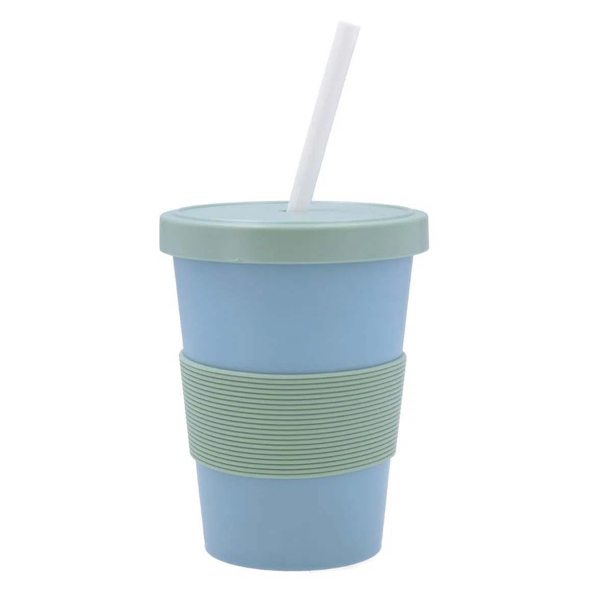 Quid Inspira Vaso Alto Con Tapa Rpet 480ml, 9x12cm