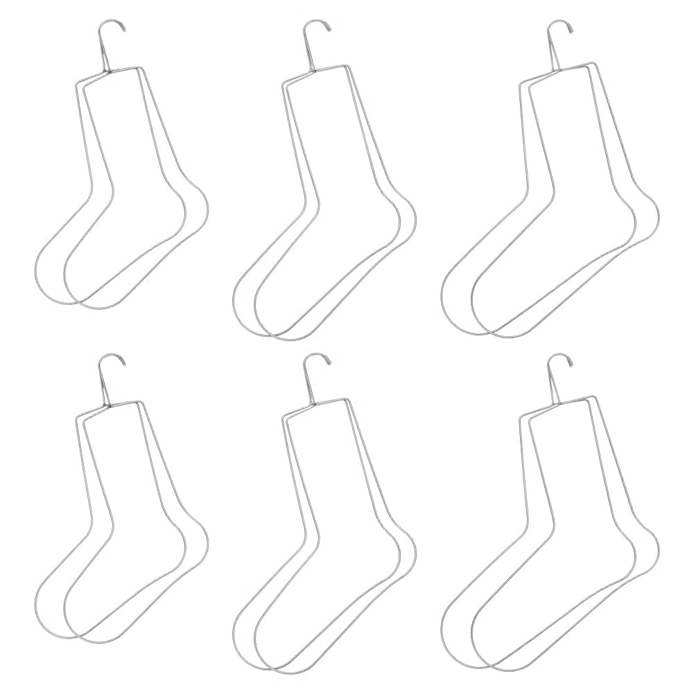 UNICRAFTALE - Colgador de secado de acero inoxidable para calcetines, 3 tamaños, bloque calcetín para un secado rápido y una presentación de calcetines de punto a mano y ganchillo