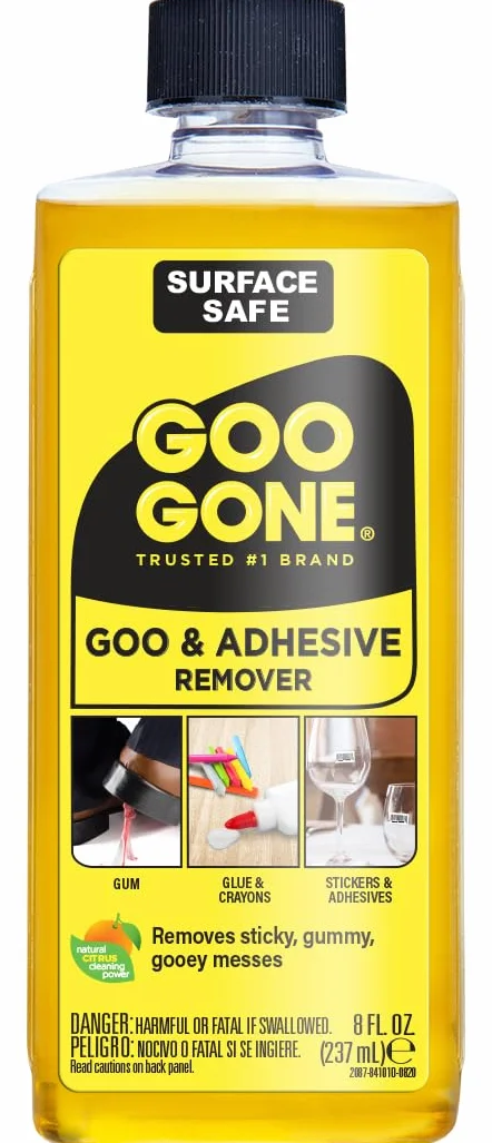 Goo Gone Mac-GG12 Removedor de líquido seguro de superficie original, amarillo