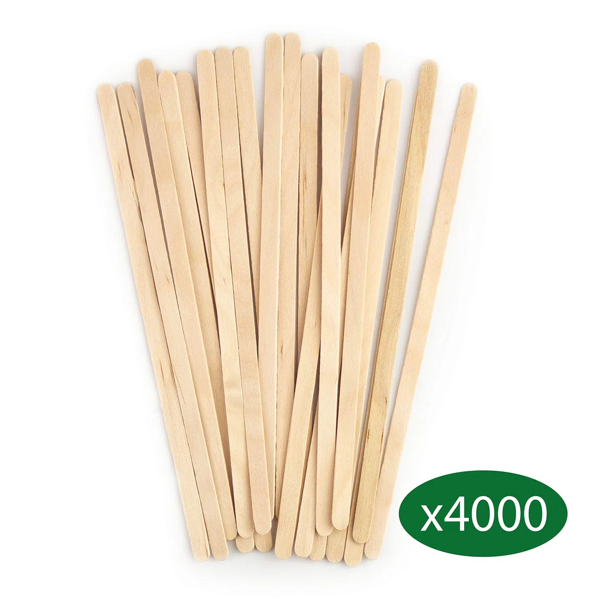 Touillettes Agitadores de Madera 14 cm – Mezcladores para Café Té (4000)