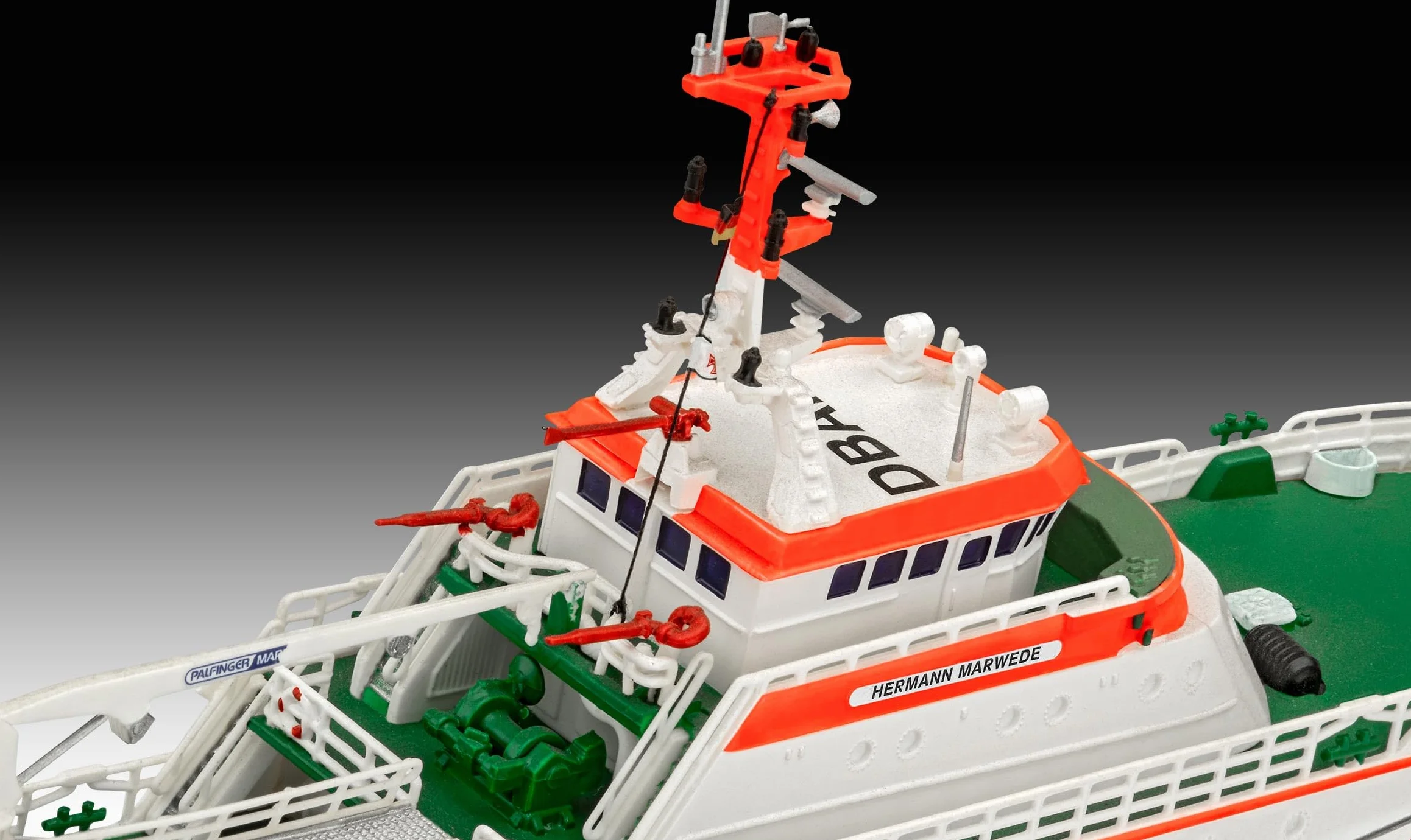 Revell Conjunto de maquetas de cruceros de Rescate Hermann Marwede