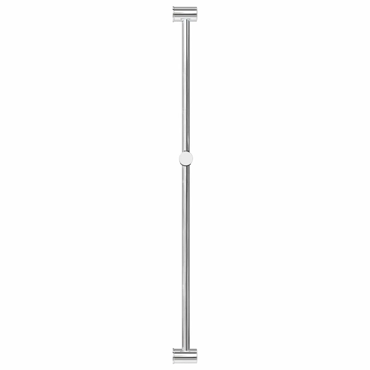 Soporte para alcachofa de ducha de acero inoxidable cromado de 101 cm con rotación de 360 grados y altura ajustable, giratorio para montaje en pared, antideslizante, adecuado para brazo de