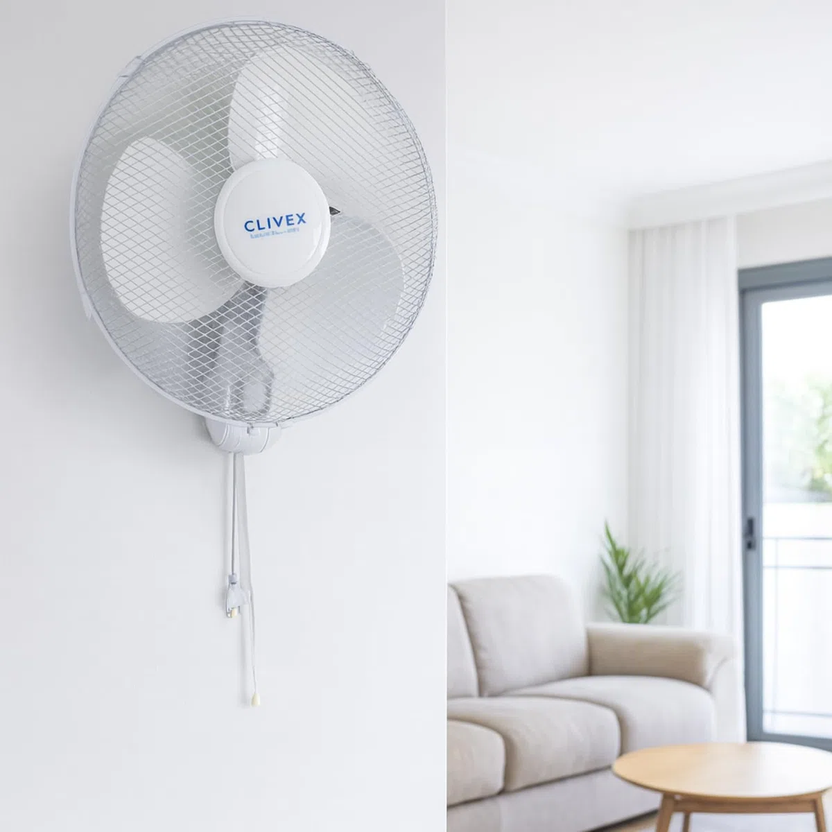 Clivex Ventilador Eco Pared 3 Velocidades 40cm (40W)