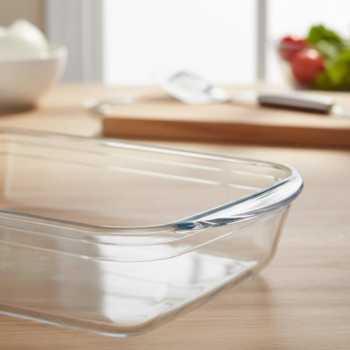 PYREX Classic Vidrio Fuente para Horno, Transparente, 4.69 cm