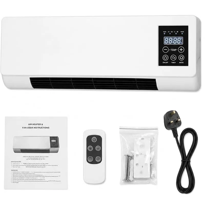 Epicooler Aire Acondicionado - Epicooler Ventilador Enfriador de Aire 2 en 1 de Montaje en Pared, Plug & Play, sin Instalación, Ventilador de Refrigeración de Bajo Consumo para el Hogar, Dormitorio y