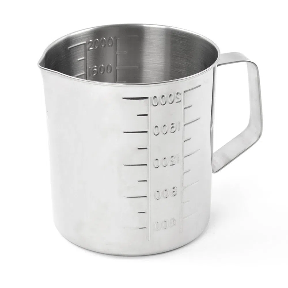 Teqler T-134814 Jarra medidora de acero inoxidable 2 L