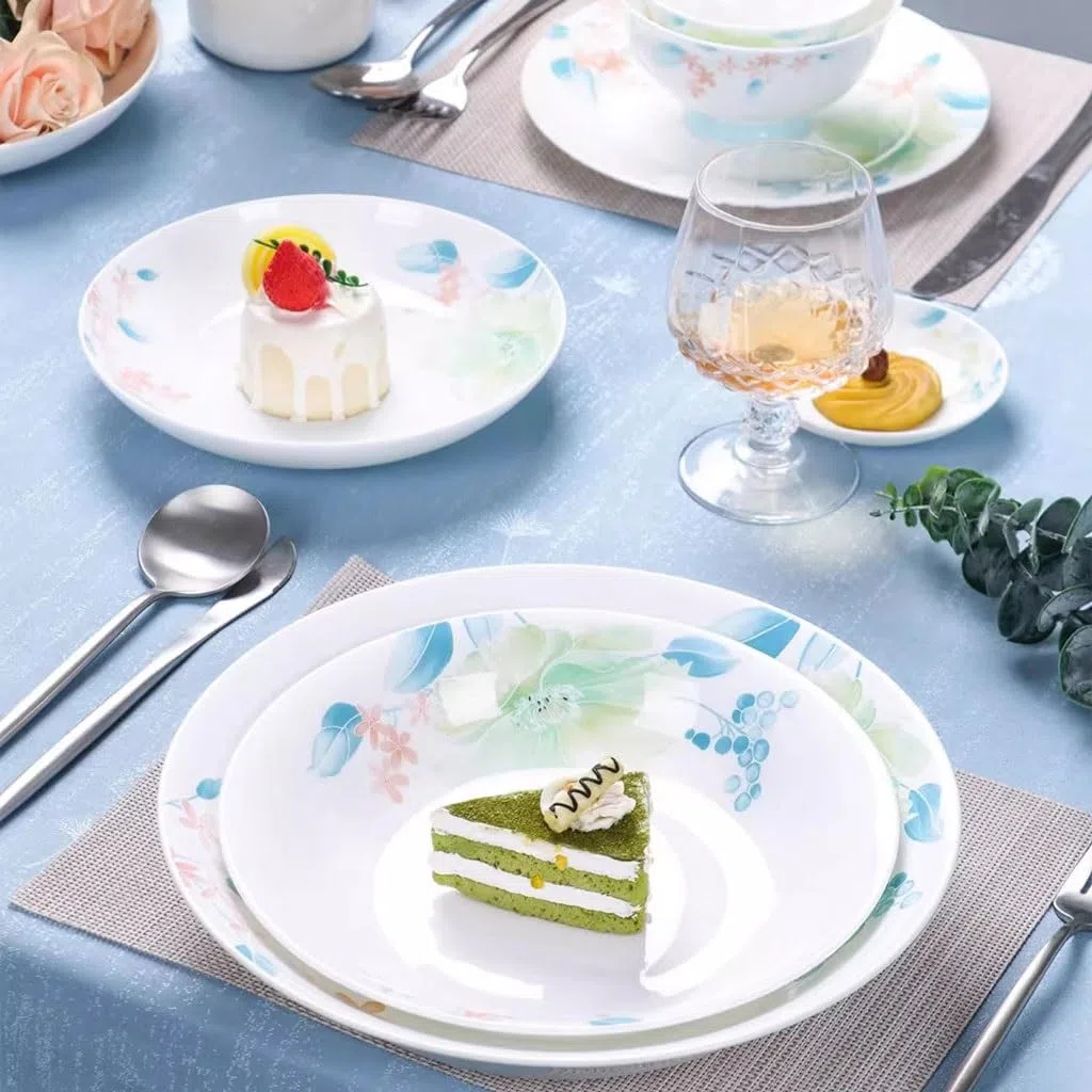 Platos para Comer platear De Cena De Porcelana De Hueso Sencillo Y Fresco, Platos Domésticos, platear De Pescado, platear De Regalo Platos de cerámica para la Cena