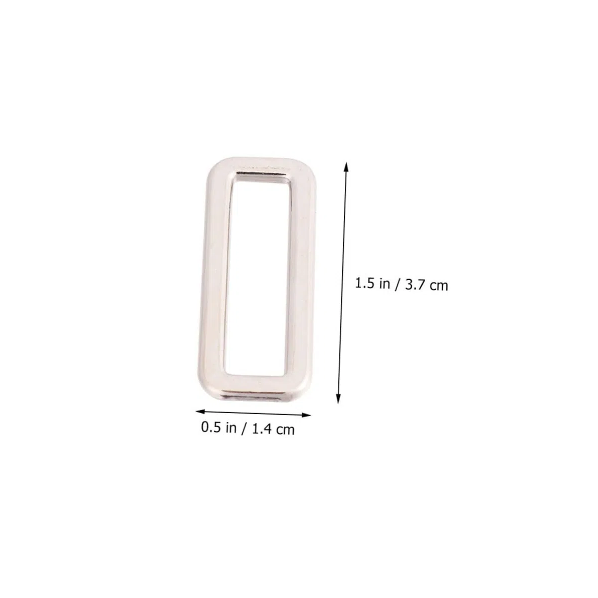 Tofficu 90piezas Hebillas De Metal Cuadradas Para Accesorios De Bolsas Reemplazo De Botones Para y Tienda