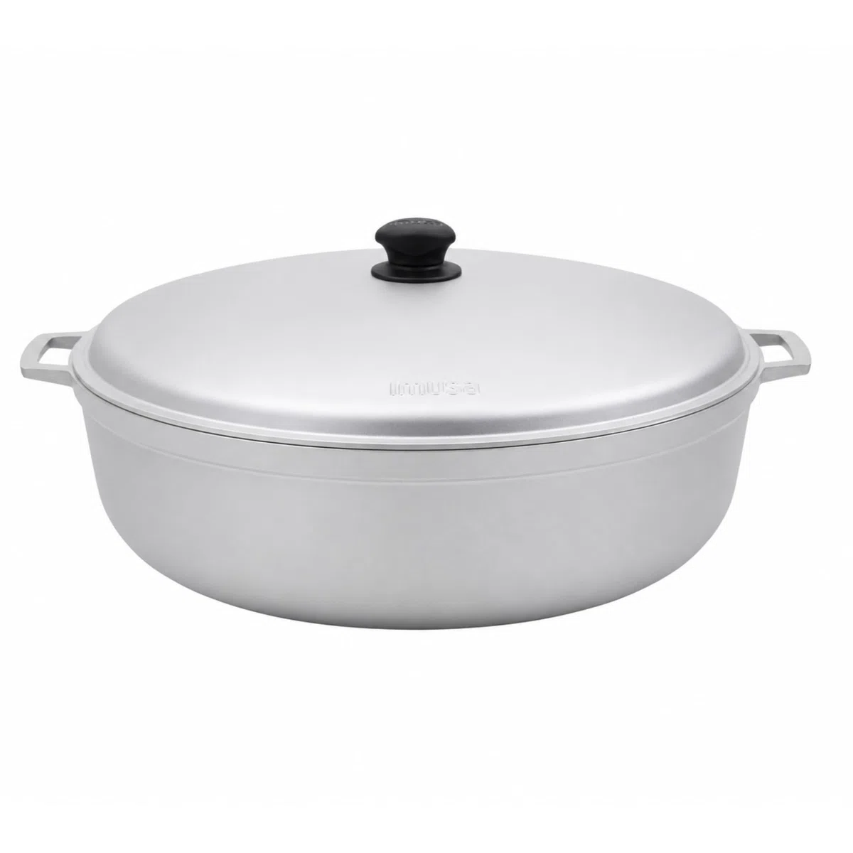 IMUSA USA USA GAU-80560 - Mini caldero tradicional colombiano (horno holandés) para cocinar y servir redondo 17.9 Quart 17.9 cuartos
