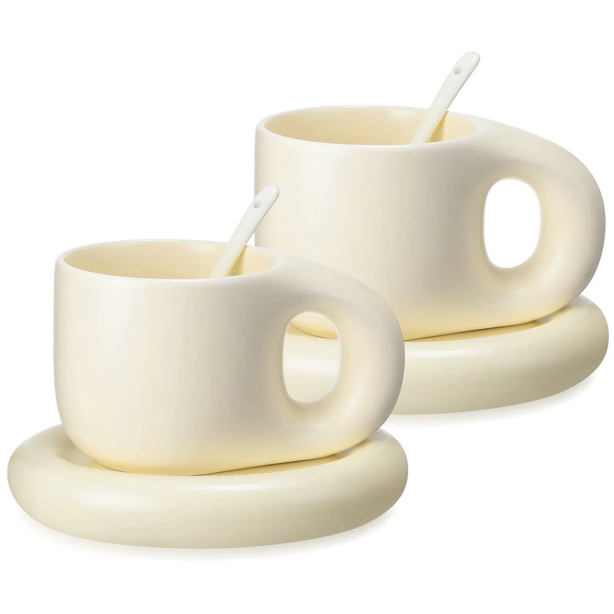 Lallisa Drinkware Cup With Saucer