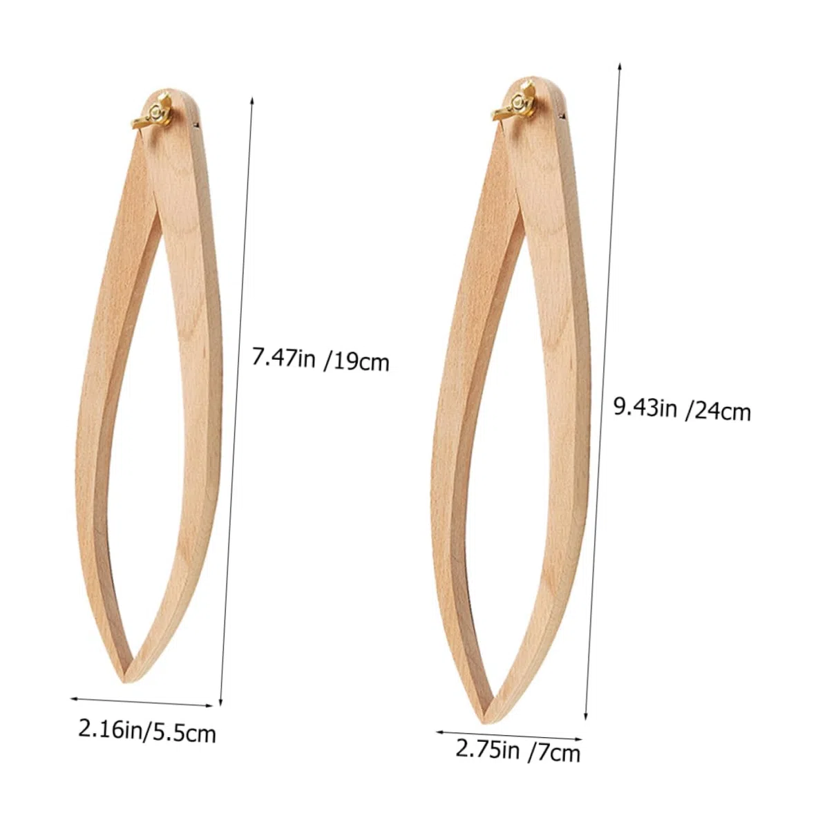 Gadpiparty 5 Series Calibradores De Rango Cerámico Arcilla Calibradores De Cerámica Herramienta De Medición De Madera Calibre De Escultura Calibres Curvos Calibradores De Medida 2 Piezas X 5