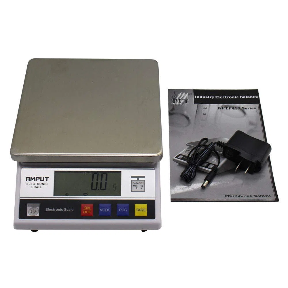 Precisión equilibrio con contador digital de alta precisión 10 kg x0.1g Lab Escala