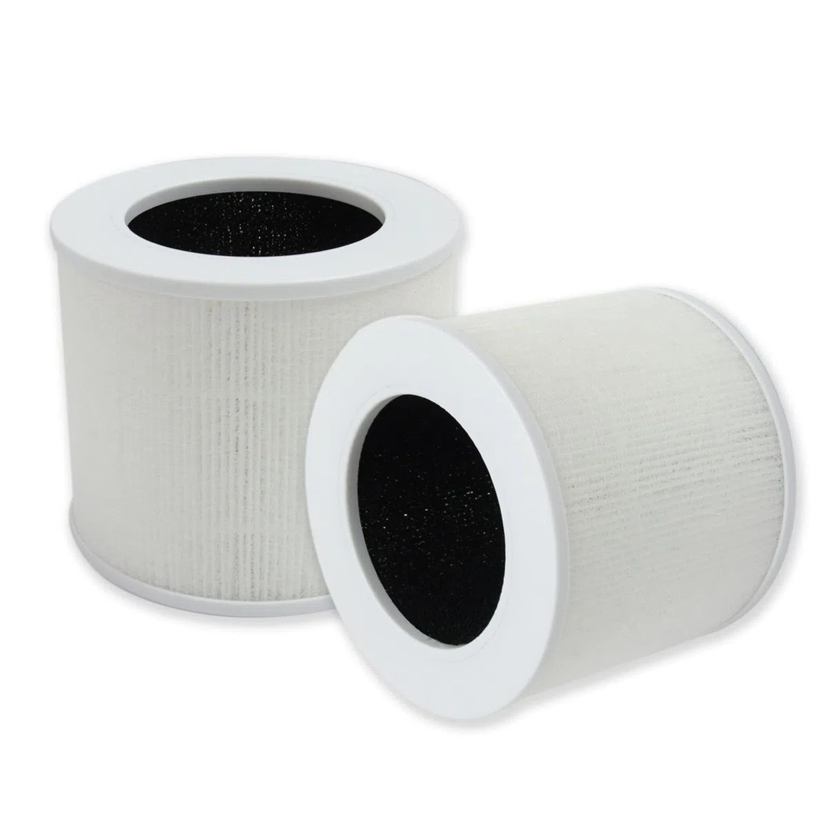 PUREBURG Core Mini - Filtro de Repuesto Compatible Con Levoit Purificador de Aire, Número de Pieza RF, H13, Filtración de 3 Etapas, 2 Unidades