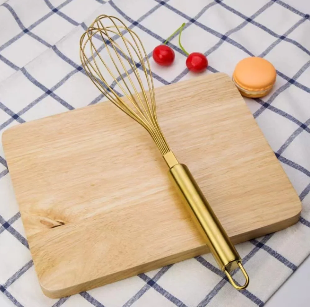 Varillas de Batir para Cocinar Batidor De Huevos Portátil De Mano Con Forma De Globo, Suministros De Cocina For Salsa Manual, Mezclador De Harina Y Huevo De Acero Inoxidable Huevos, Espumar, Batir(12i