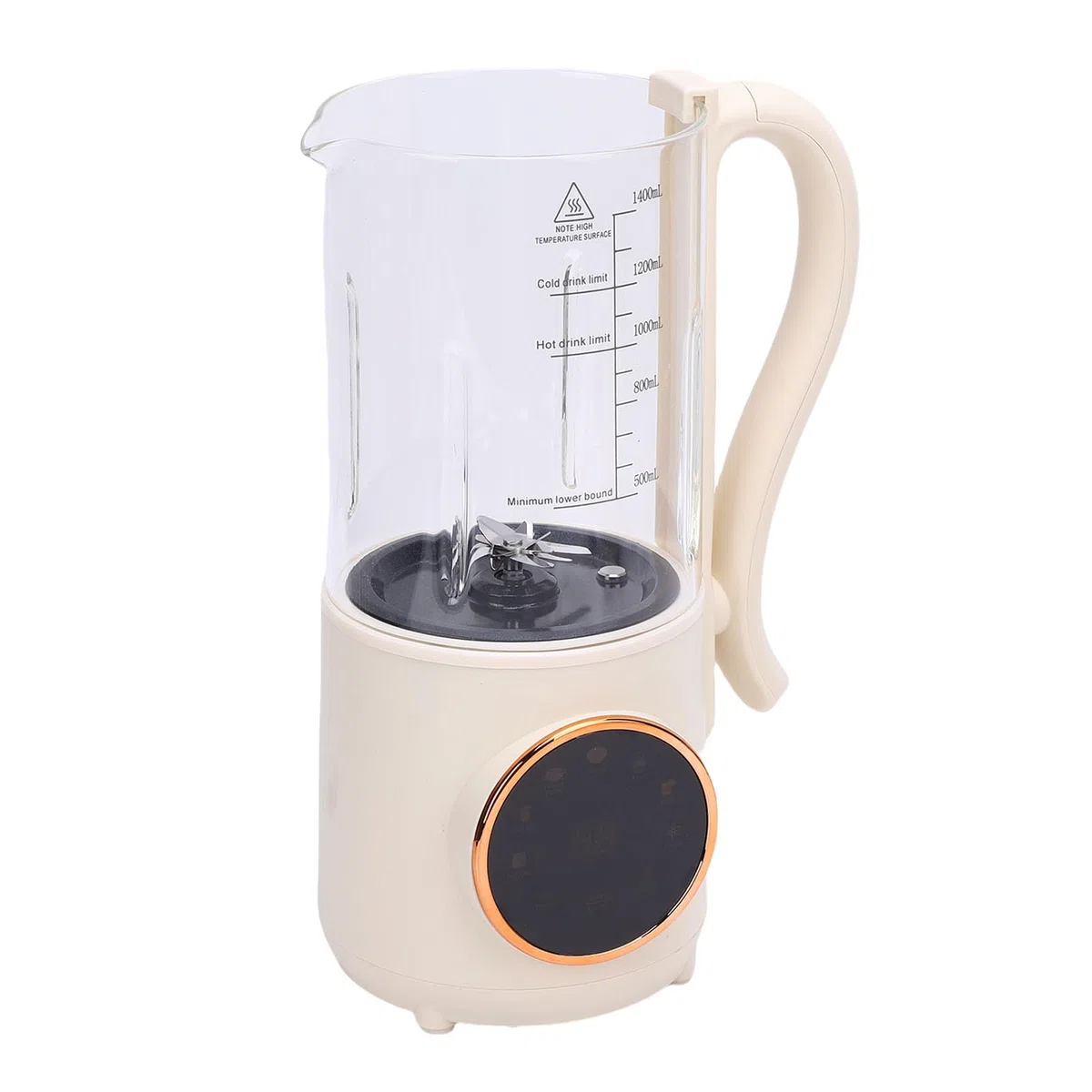 Topiky Máquina Automática para Hacer Leche de Soja, 1400ml, Calentamiento Automático, Máquina de Cocina Multifuncional, Procesador de Alimentos para Bebés para el Hogar, Exprimidor de Leche de Nuez,