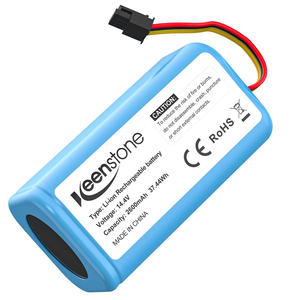 Keenstone 14.4V 2600mah Li-Ion Batería de Respuesto para Conga 1290, Conga 1390, Conga 1490 y Conga 1590