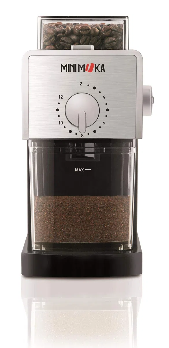 Mini Moka GR-0278 - Molinillo de café con sistema de fresas