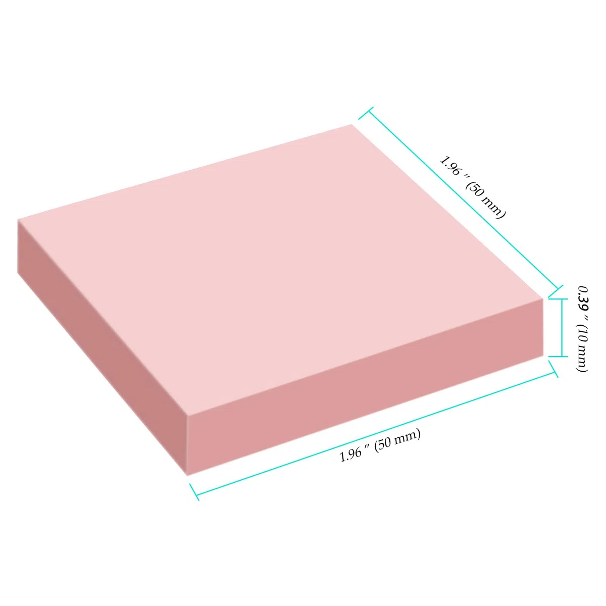 30 bloques de tallado de goma rosa, bloques cuadrados de linóleo de 2 x 2 pulgadas para impresión, hojas de lino para hacer sellos y proyectos de manualidades
