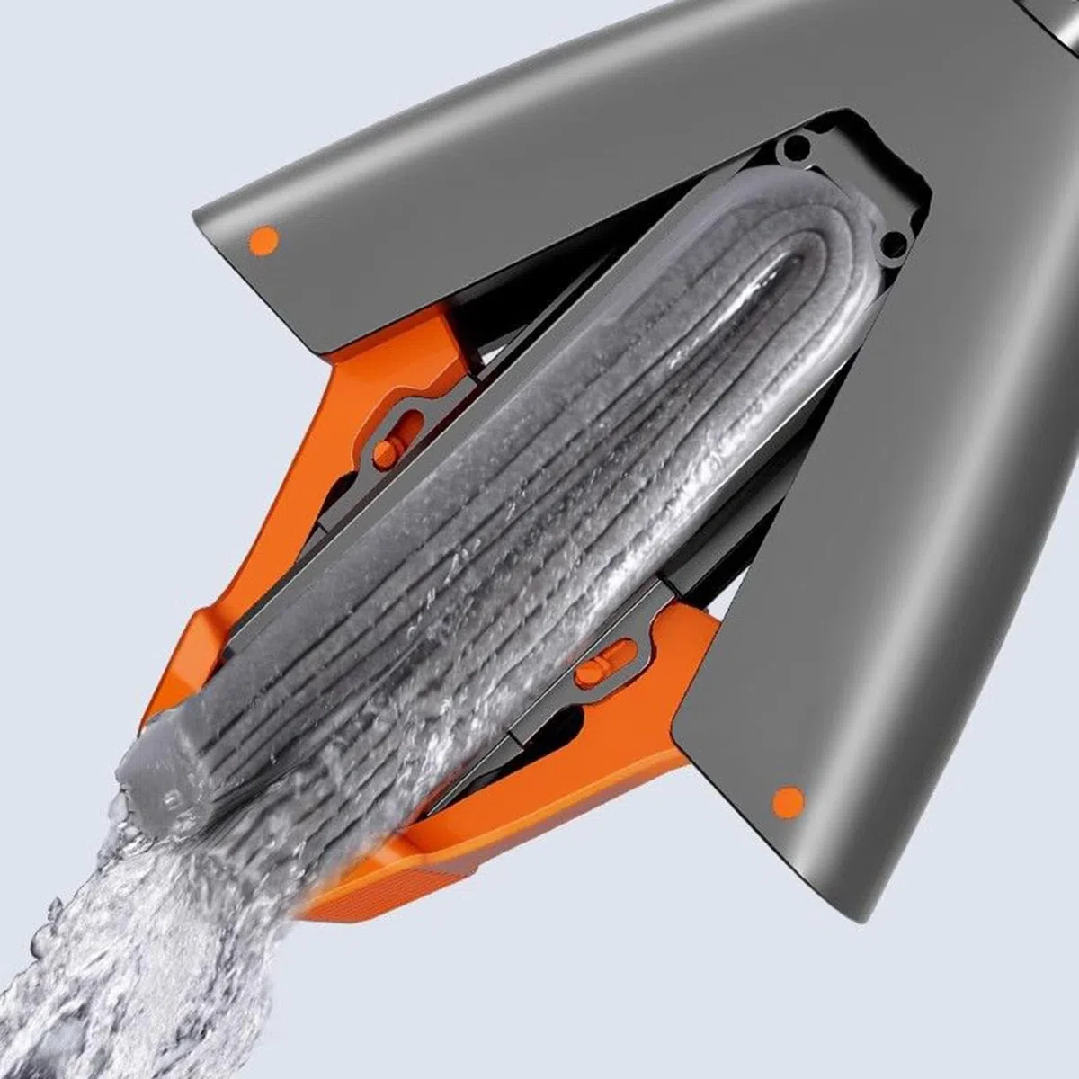 Mopa de esponja para limpieza de suelos, fregona autoescurridora – Esponja | para baño, elimina manchas de agua, azulejos, laminado, baño, garaje, dormitorio