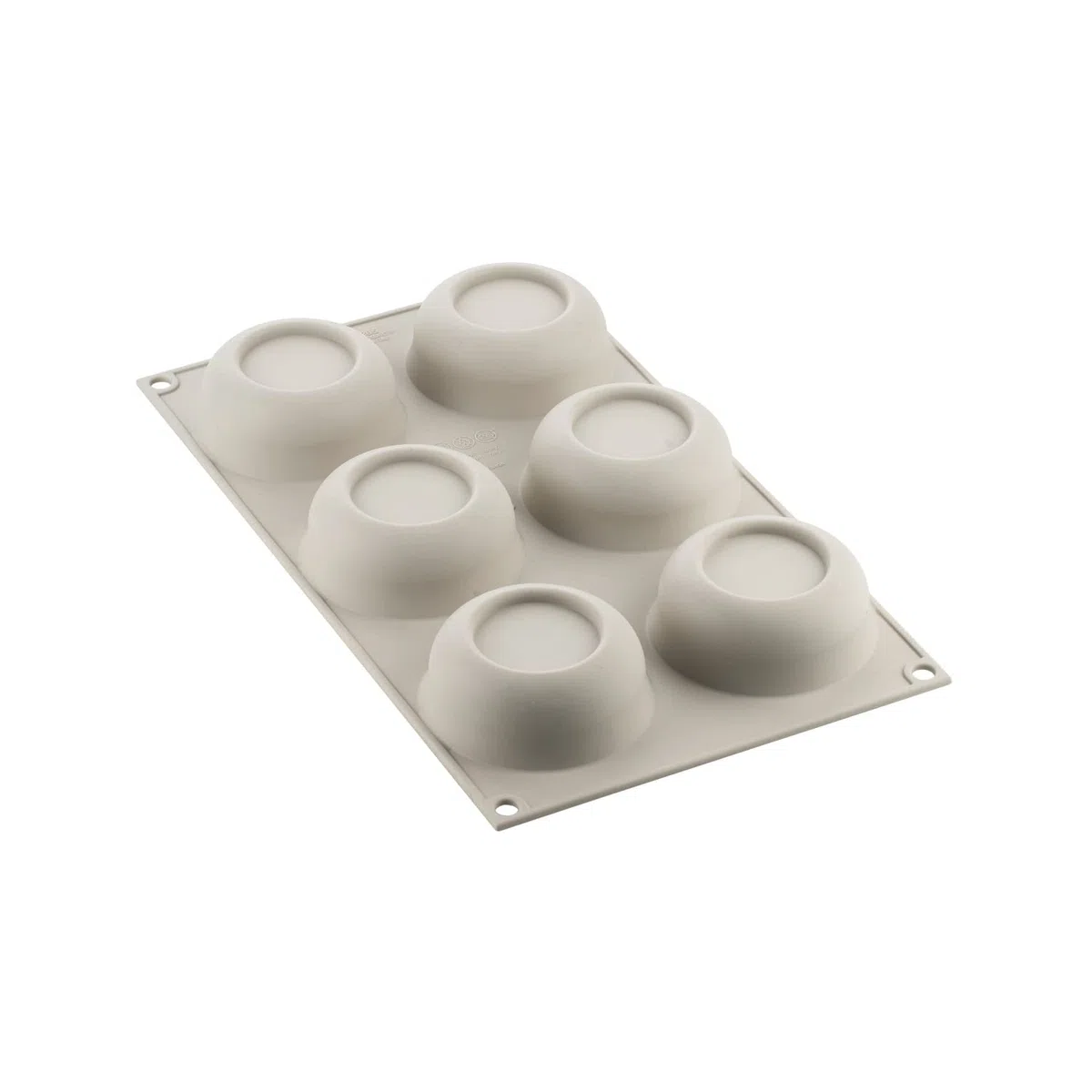 silikomart | SFT250 Molde de silicona para tartas GUGELHUPF, Antiadherente, Pack de 1 Molde para tartas con anillo de seguridad, Ø 220 h 110 mm, Volumen 2,2 l, Made in Italy