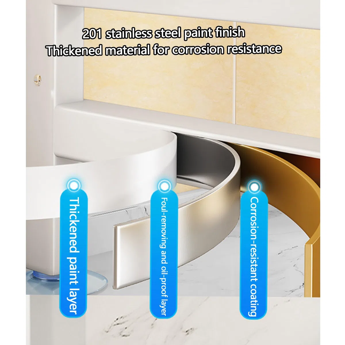 Escurridor de platos, organizador de acero inoxidable sobre fregadero, almacenamiento multifuncional que ahorra espacio para platos, vasos, cuencos y cubiertos, diseño compacto y duradero