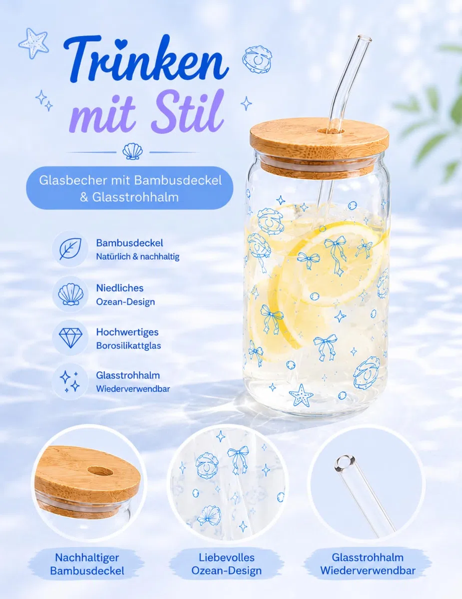 Regalos para Niña 10 11 12 13 14 15 Años, Regalo Cumpleaños Niña Adolescente, Caja de Regalo Aesthetic con Vaso de Cristal, Cuaderno, Espejo y Tarjeta, Regalo Amiga Hermana