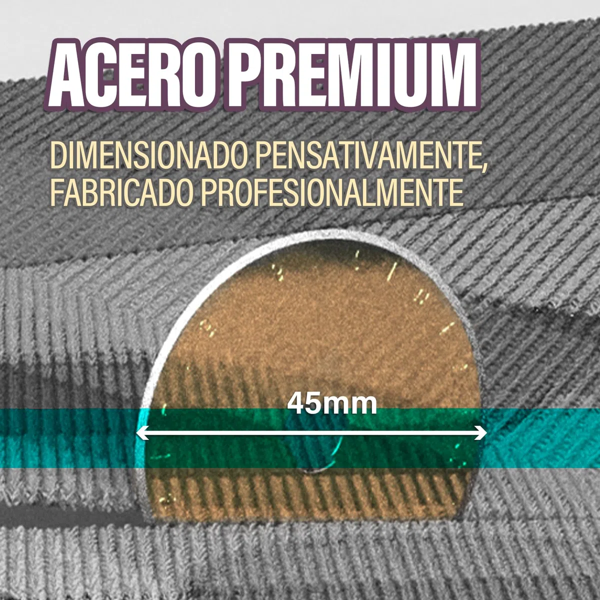 Paquete de 15 cuchillas de corte giratorias con revestimiento de titanio de 45 mm, suministros de acolchado de 45 mm, cuchillas de corte giratorias para tela, compatibles con OLFA, Fiskars