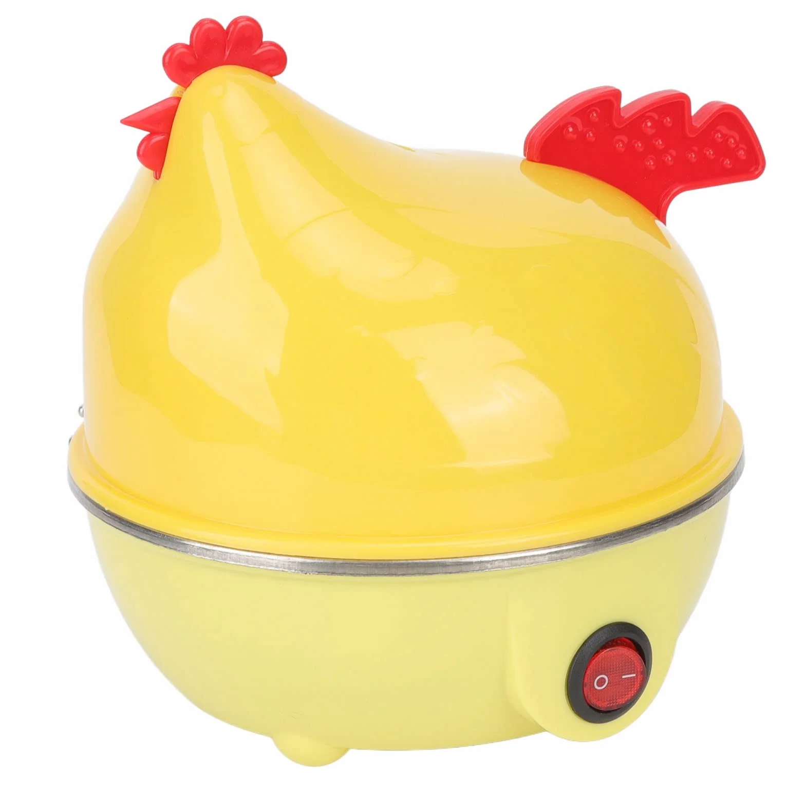 Cocedor Eléctrico de Huevos, 7 Huevos, Apagado Automático, 220V, Mini Máquina para Desayuno