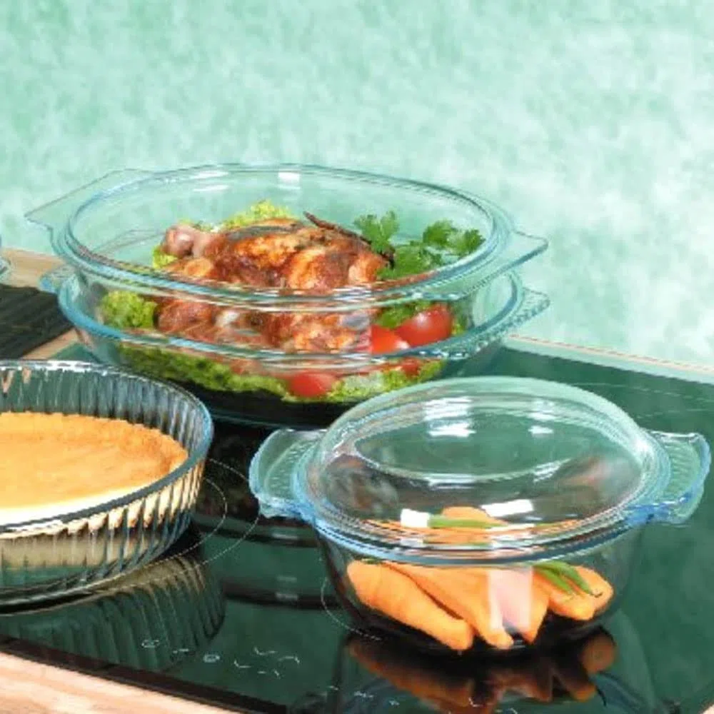 dajar 40682, Thermisil 5L Pyrex, cristal, transparente, 32 x 27 cm