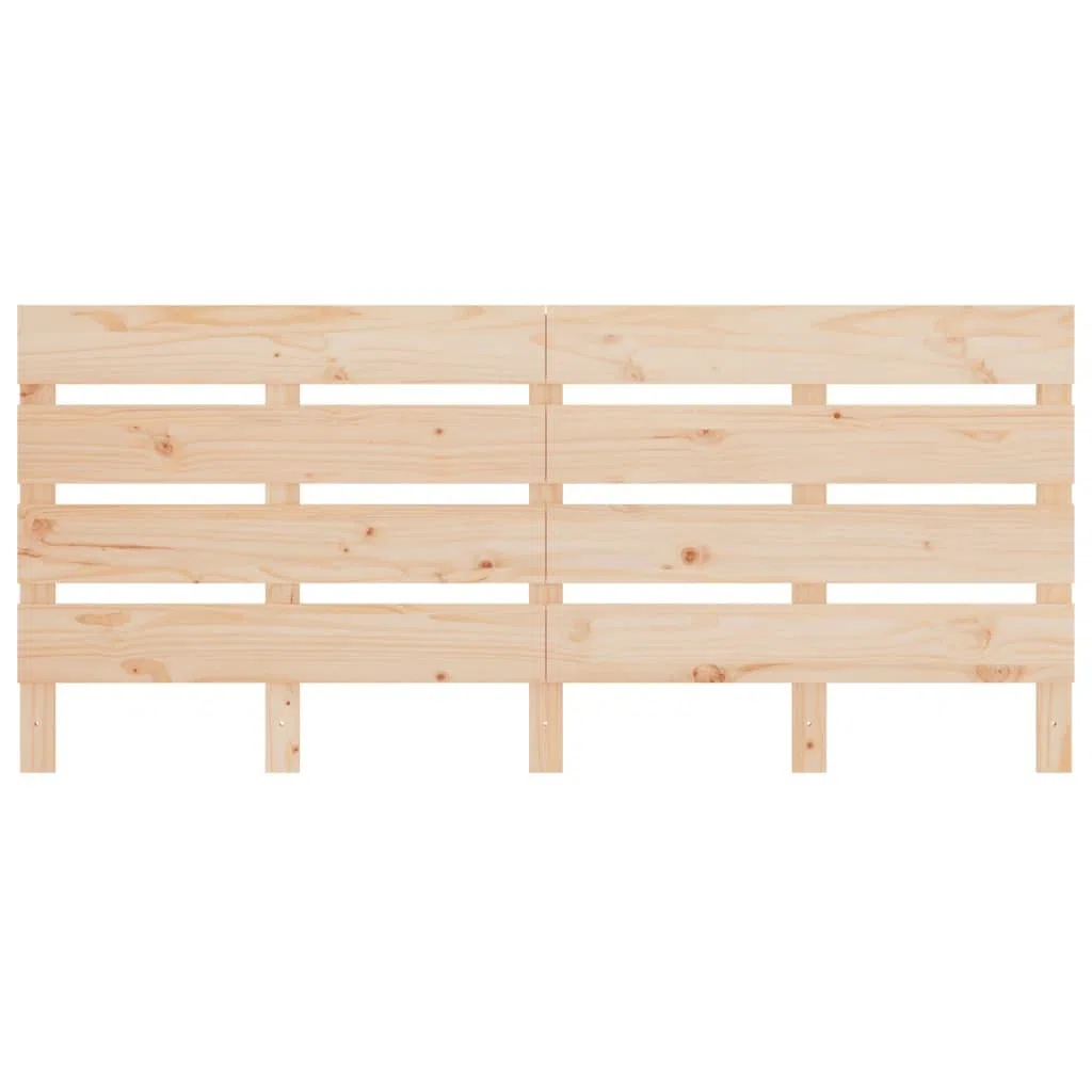 ShGaxin Cabecero de Cama, Cabezal De Cama, Cabecera para Cama, Cabezales Dormitorios Modernos, Madera Maciza de Pino 160x3x80 cm