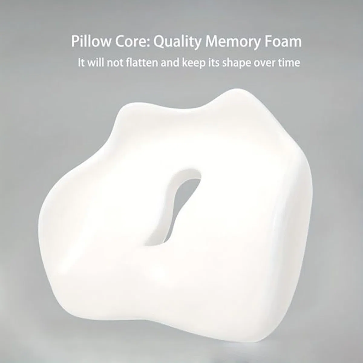 Cojines para aliviar la presión en los glúteos, cojín ortopédico para sentarse, lavable y ergonómico, almohada para el coxis para estar sentado durante largas horas en la oficina o el coche, color a